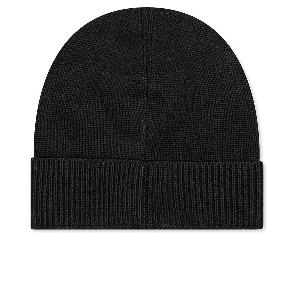 Classic Logo Beanie - Black/White