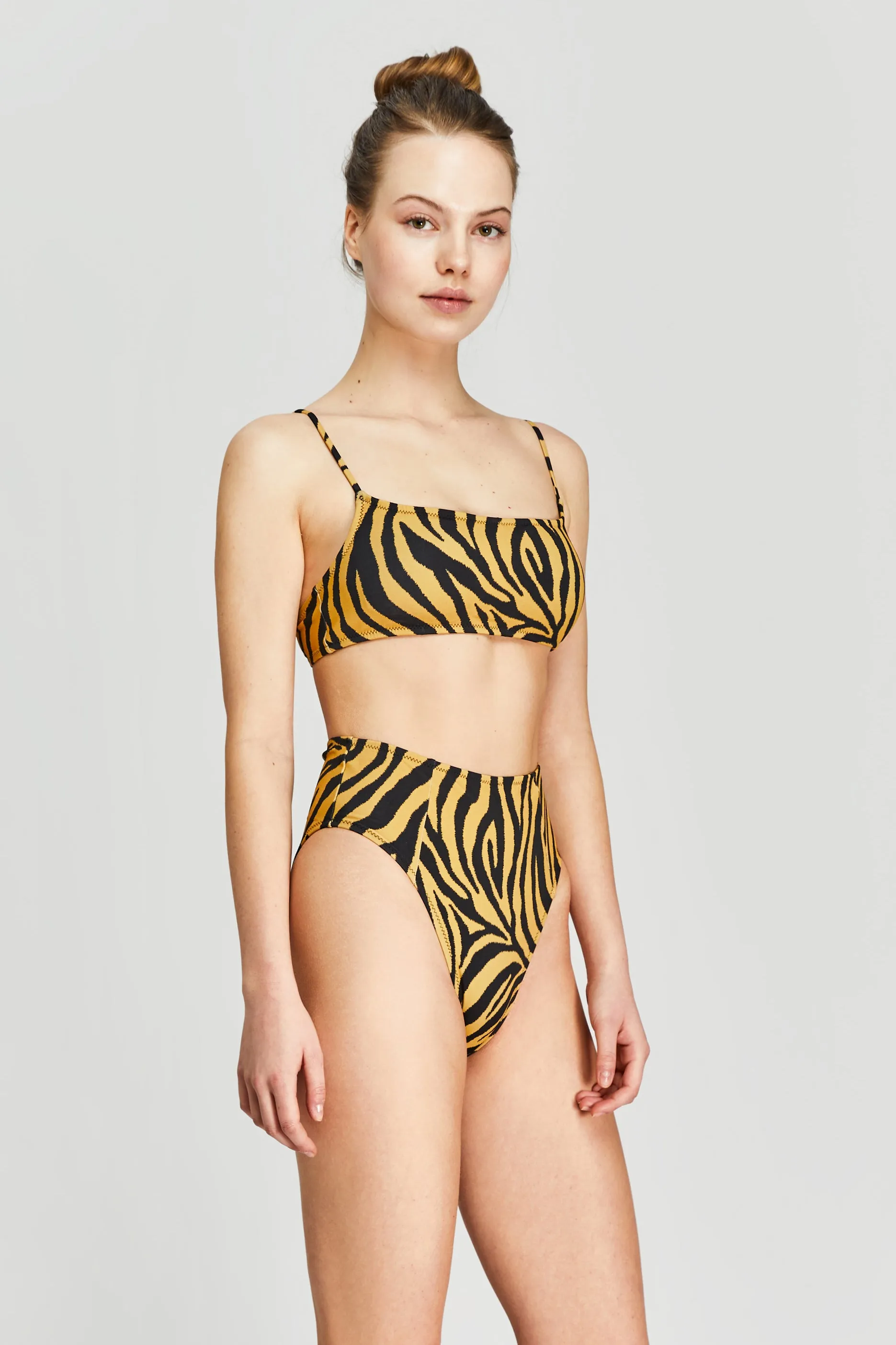 Colorful Zebra Women's Bikini Bottoms