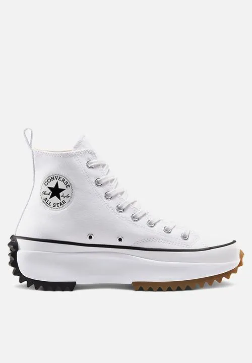 Converse 166800C Run Star Hike Hi White Shoes