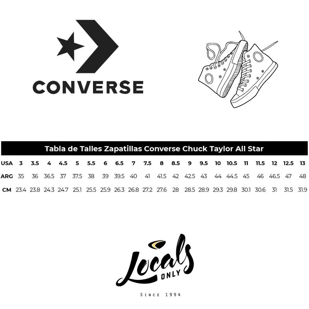 Converse Chuck Taylor All Star Lift Ox sneakers.