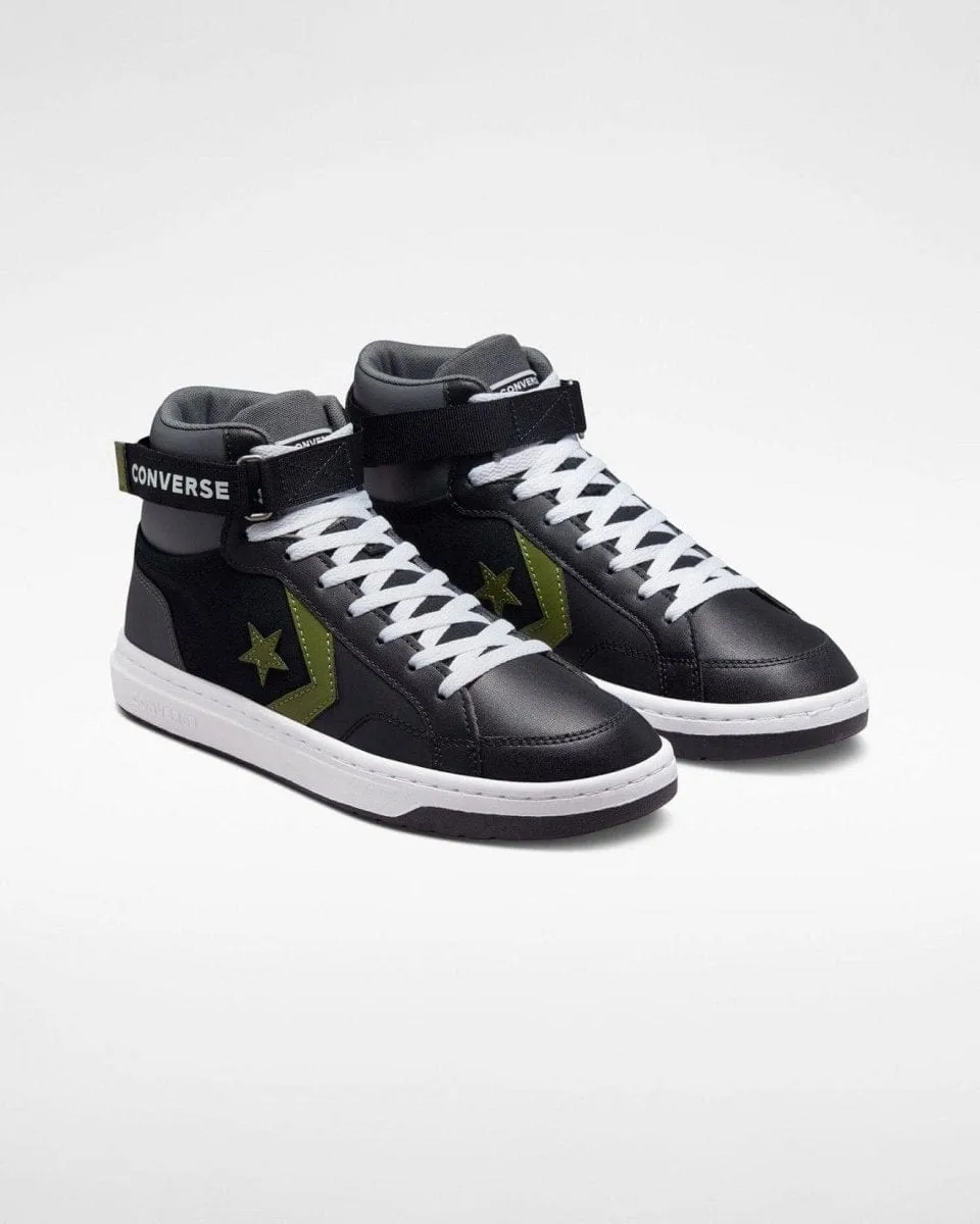 Converse Pro Blaze V2 Mid Black/Green Shoes for Men