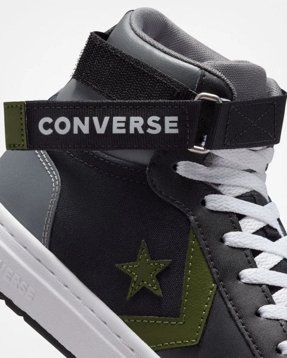 Converse Pro Blaze V2 Mid Black/Green Shoes for Men