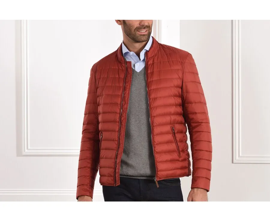 Copper Red Puffer Jacket - SVEN