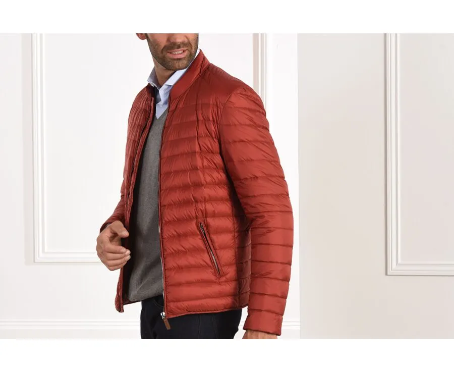 Copper Red Puffer Jacket - SVEN