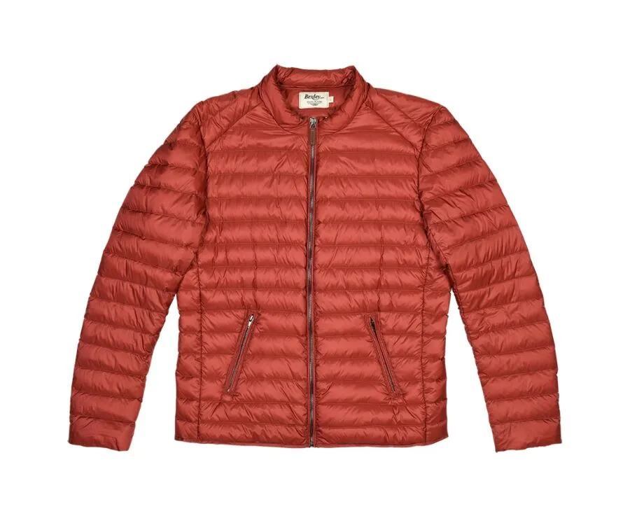 Copper Red Puffer Jacket - SVEN