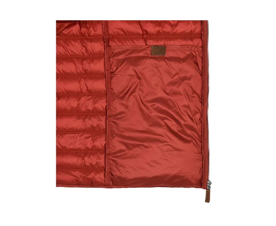 Copper Red Puffer Jacket - SVEN