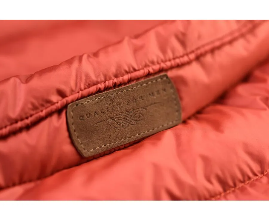 Copper Red Puffer Jacket - SVEN