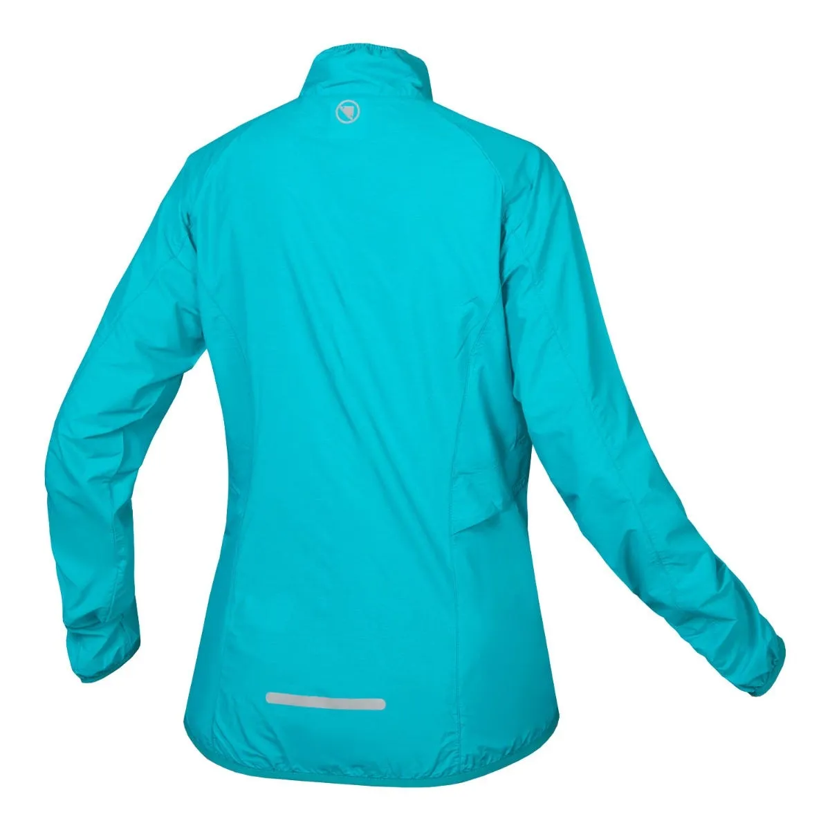 Cyclist windbreaker women Endura Pakajak blue.