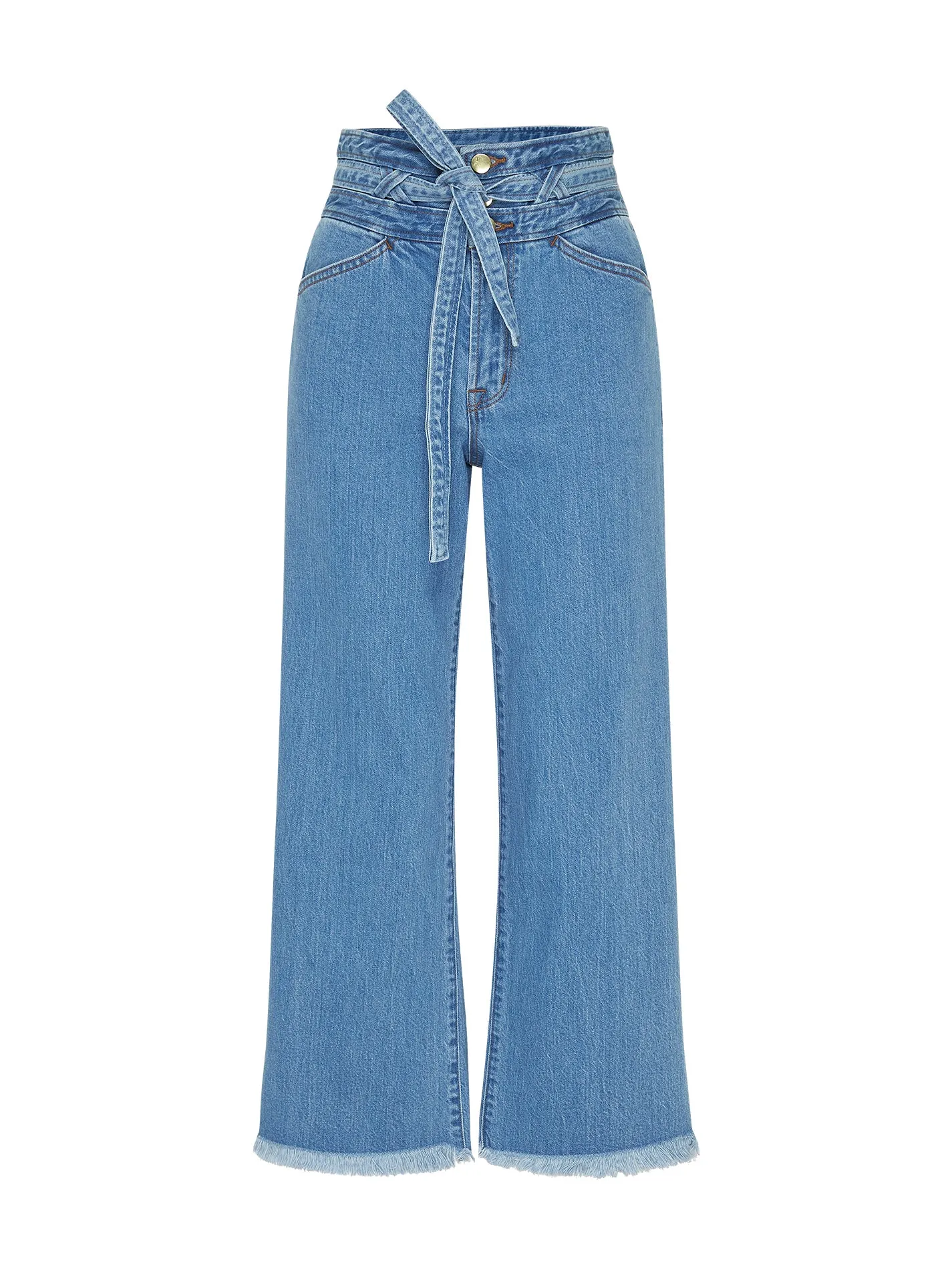 Denim Cropped Jeans for Women