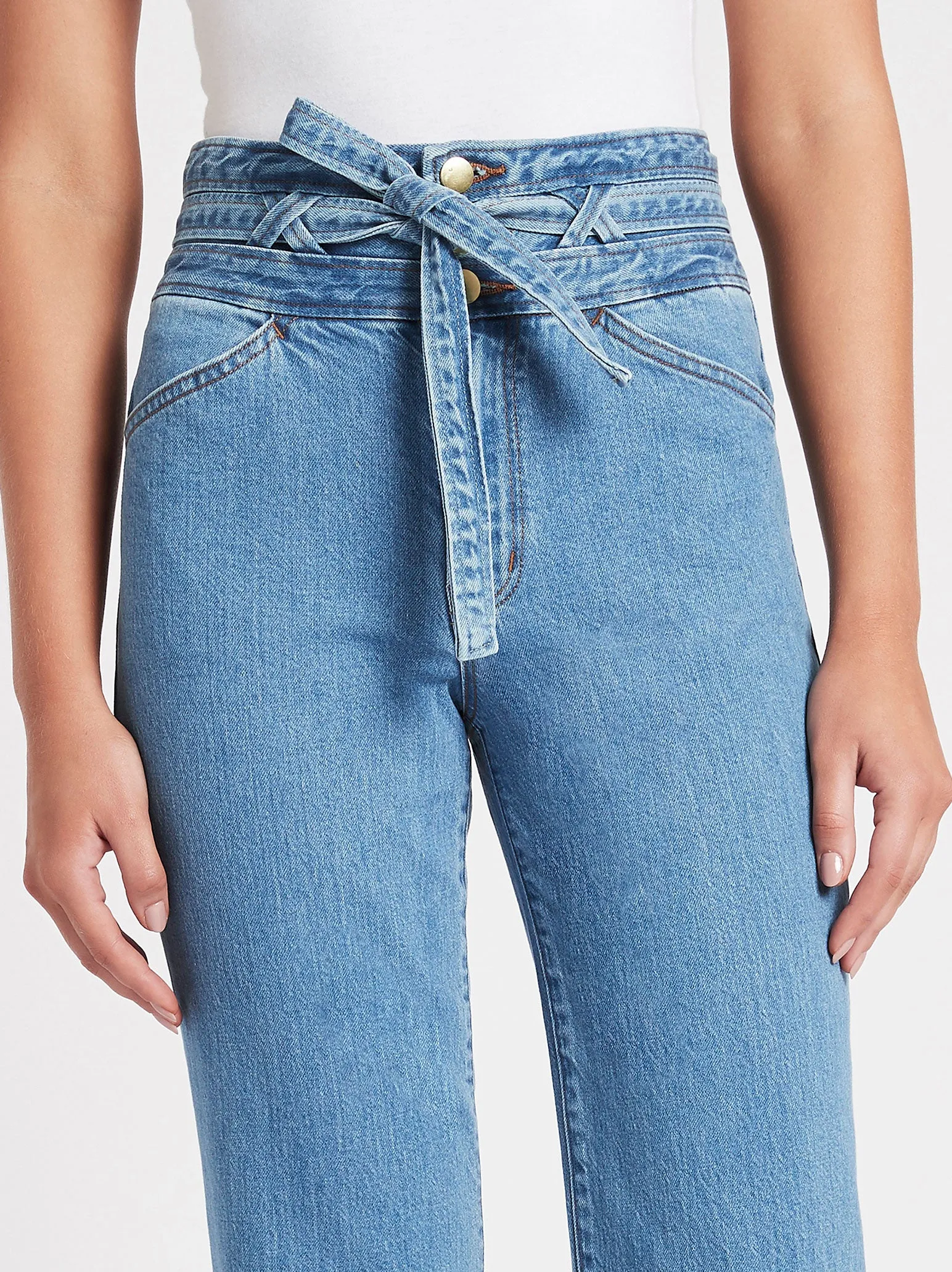 Denim Cropped Jeans for Women