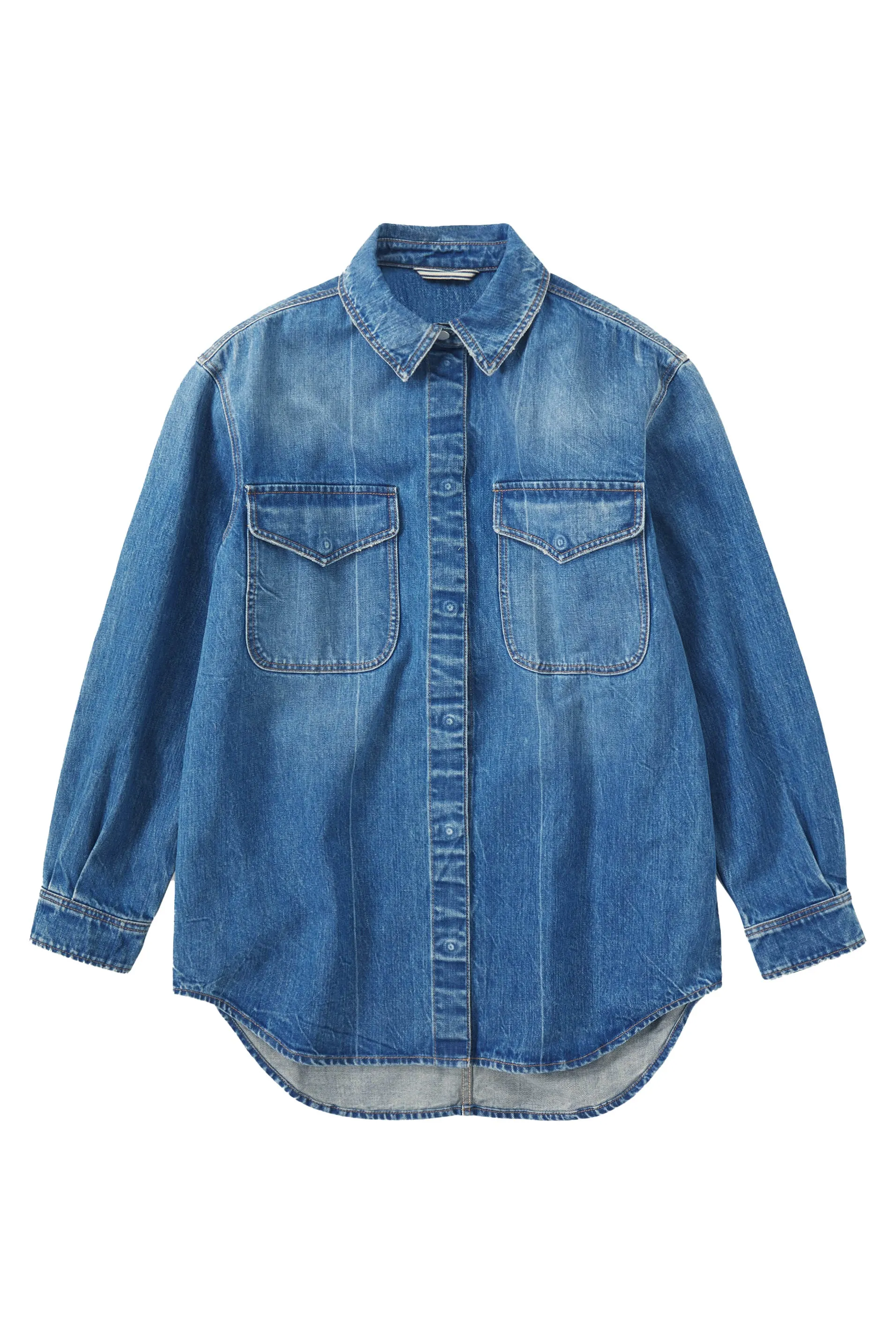 Denim Shirt Mid Blue