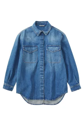 Denim Shirt Mid Blue