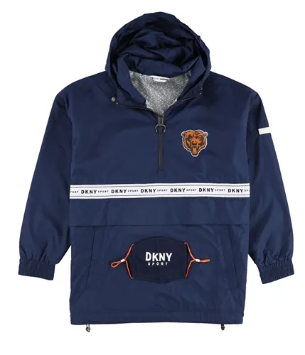 Dkny Mens Chicago Bears Windbreaker Jacket