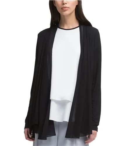 Dkny Womens Draped Cardigan Sweater