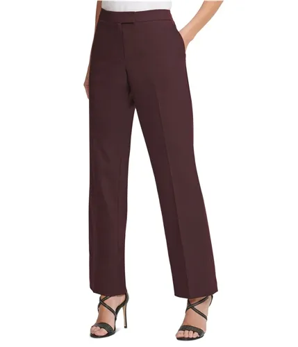 Dkny Womens Midtown Boot-Cut Casual Trouser Pants