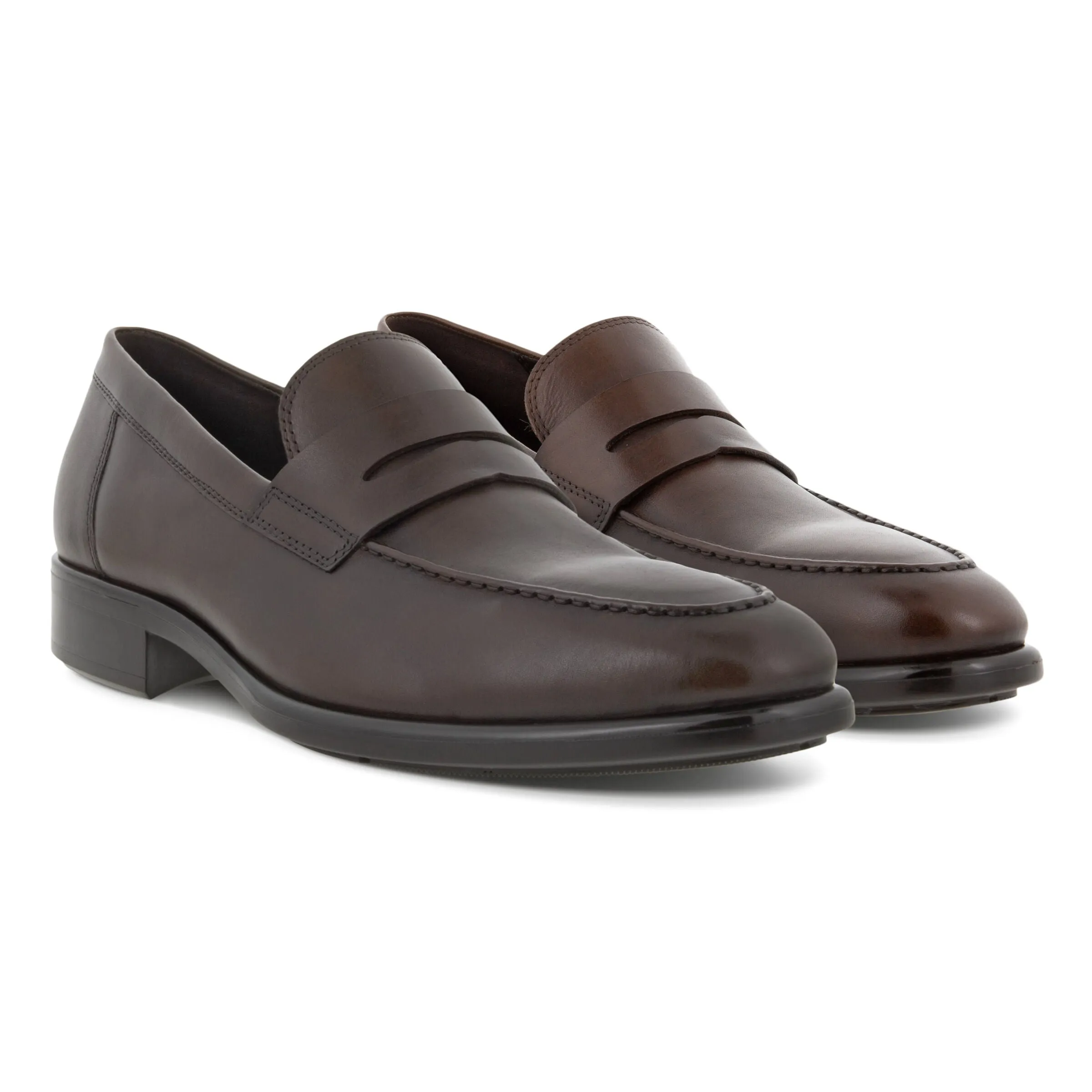 ECCO Citytray Penny Loafer can be rewritten as ECCO Citytray Leather Penny Loafer.