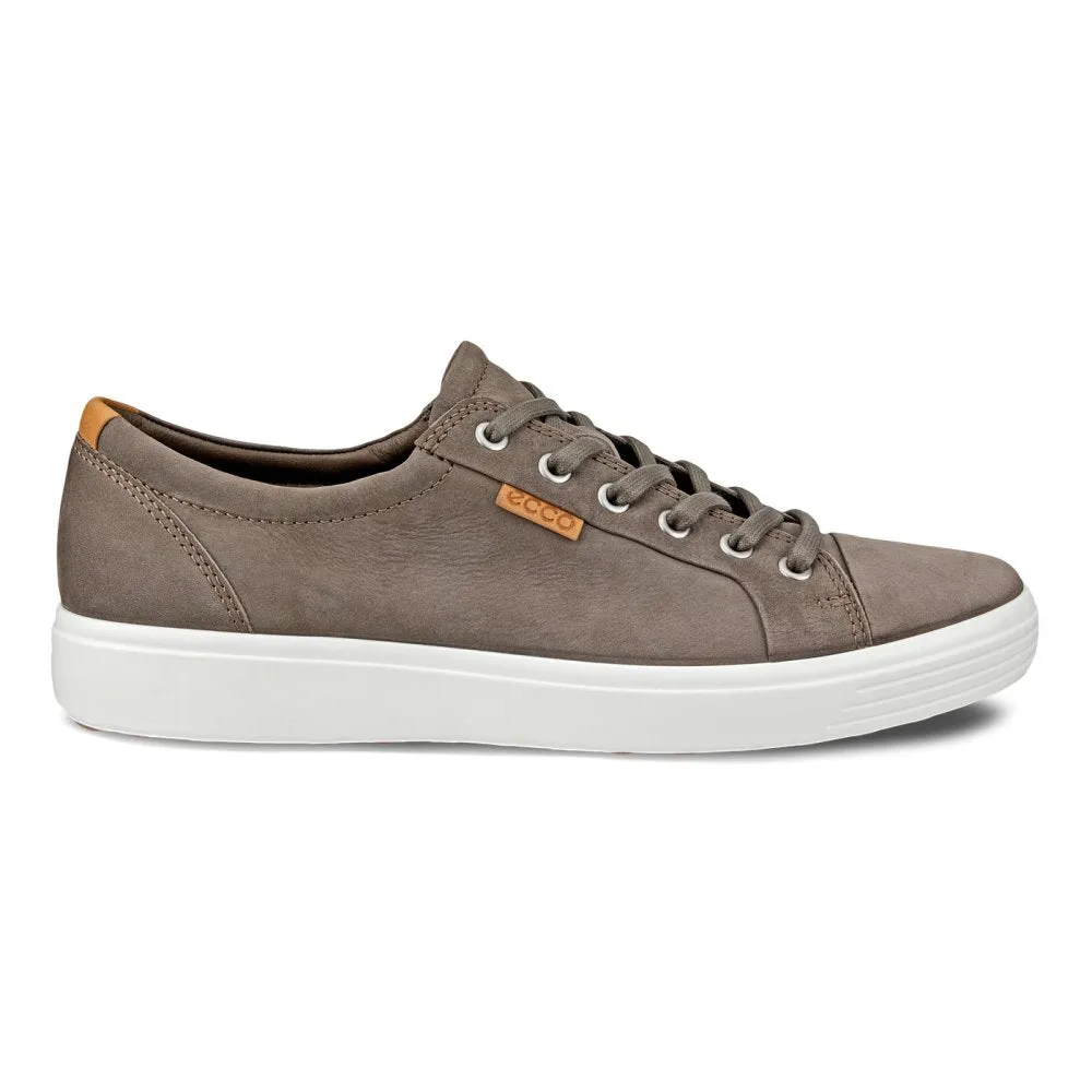 Ecco Men's Soft 7 Lace-Up Shoes - Dark Clay/Lion