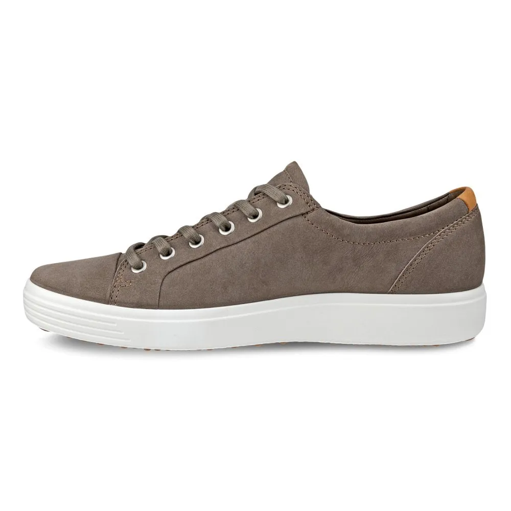 Ecco Men's Soft 7 Lace-Up Shoes - Dark Clay/Lion