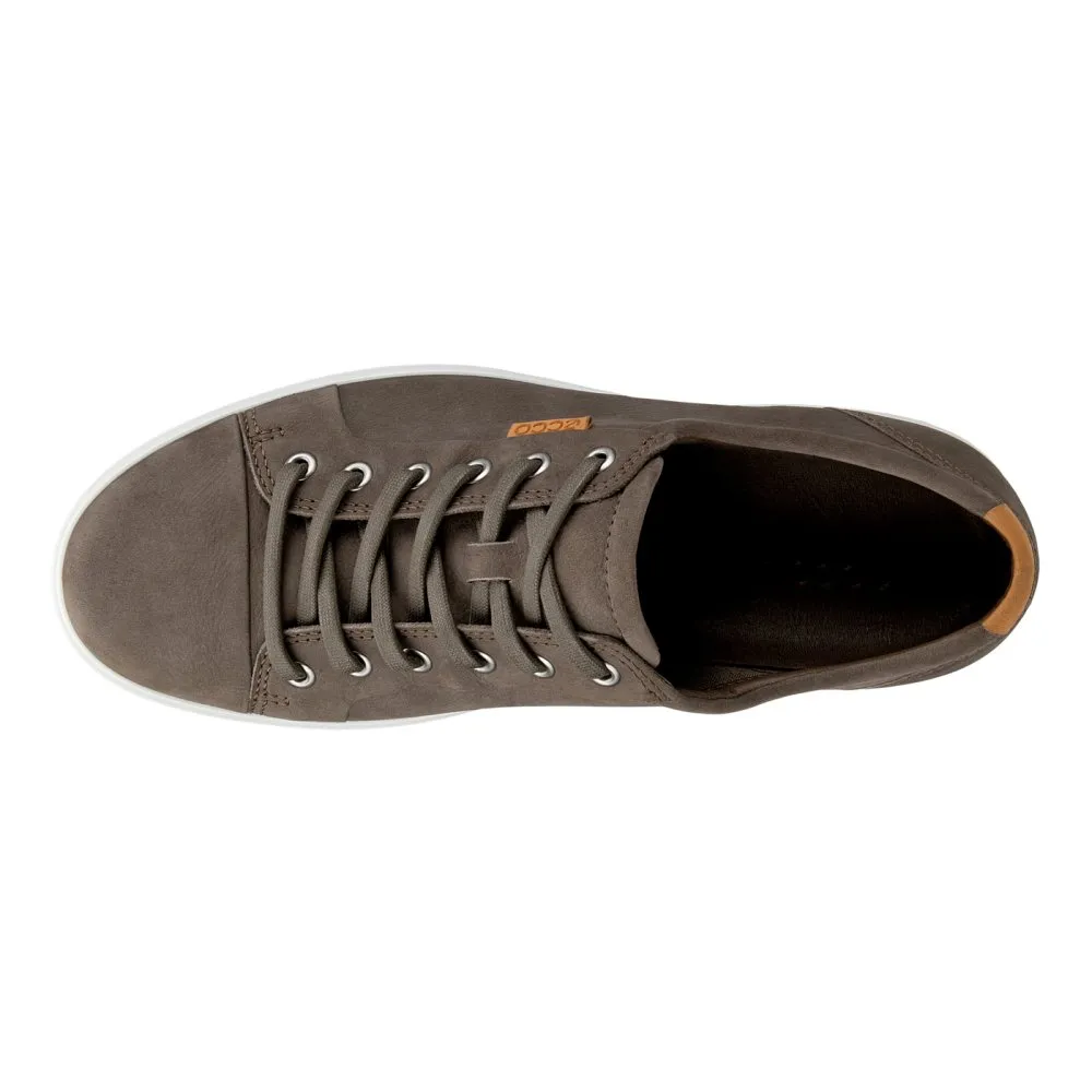 Ecco Men's Soft 7 Lace-Up Shoes - Dark Clay/Lion