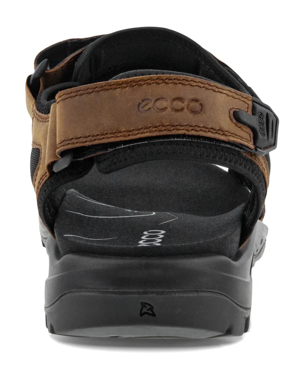 Ecco Offroad Sandal - Mens Leather Touch-Fastening - Model 822184-02671