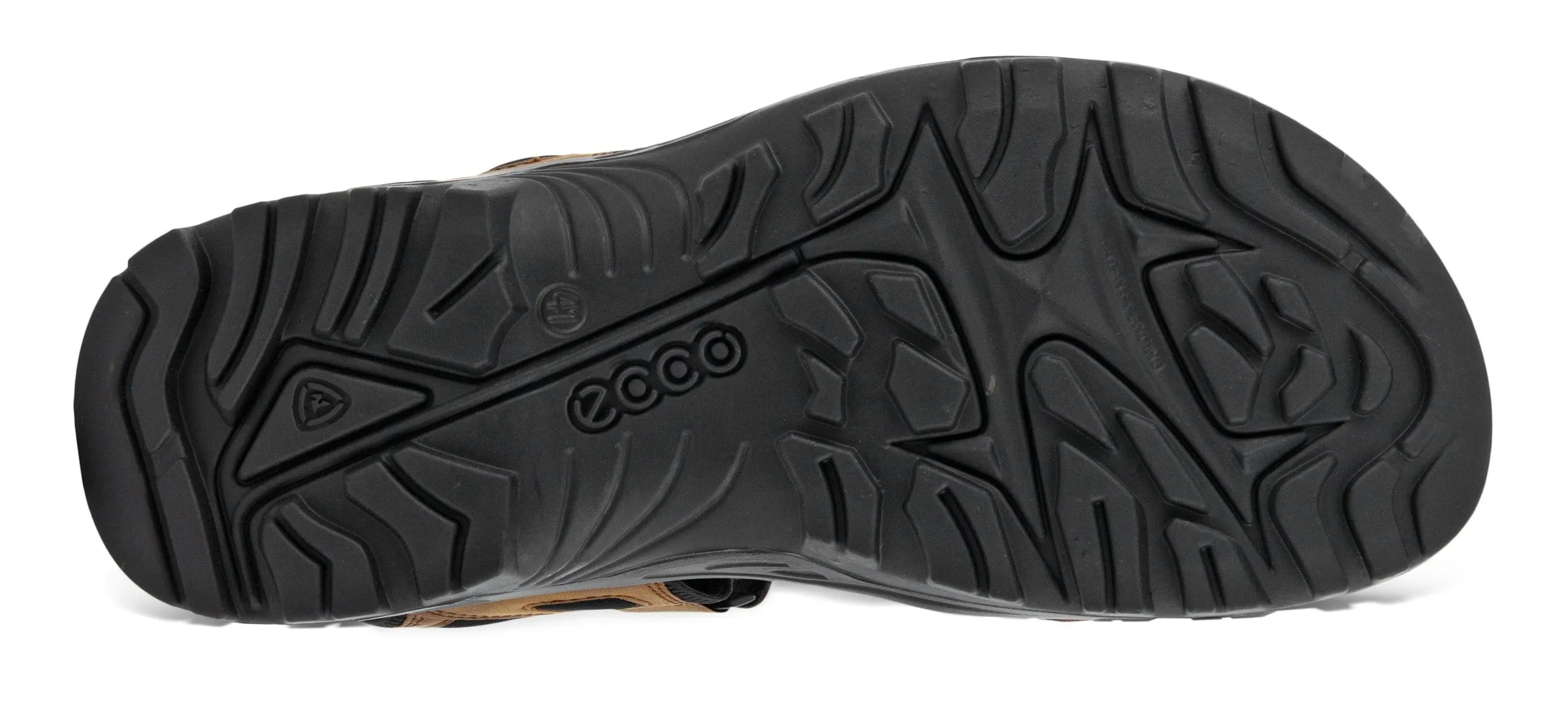 Ecco Offroad Sandal - Mens Leather Touch-Fastening - Model 822184-02671