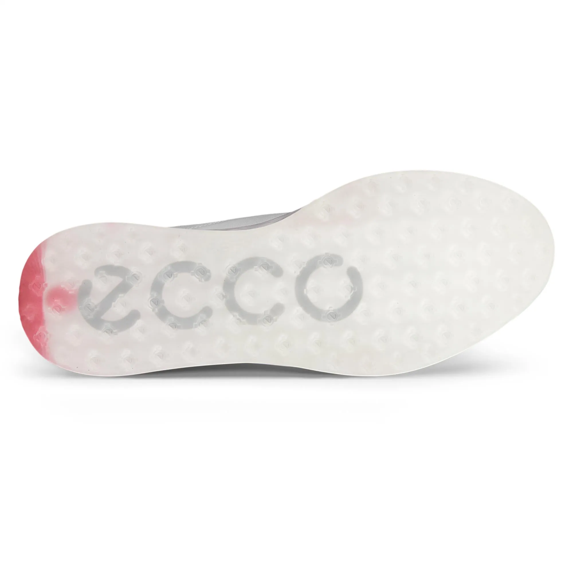 Ecco S-Three Ladies Golf Shoes - White/Bubble Gum - Gore-Tex