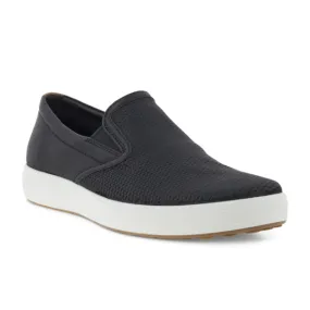 ECCO Soft 7 Slip-On Black Men's Shoes