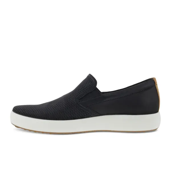 ECCO Soft 7 Slip-On Black Men's Shoes