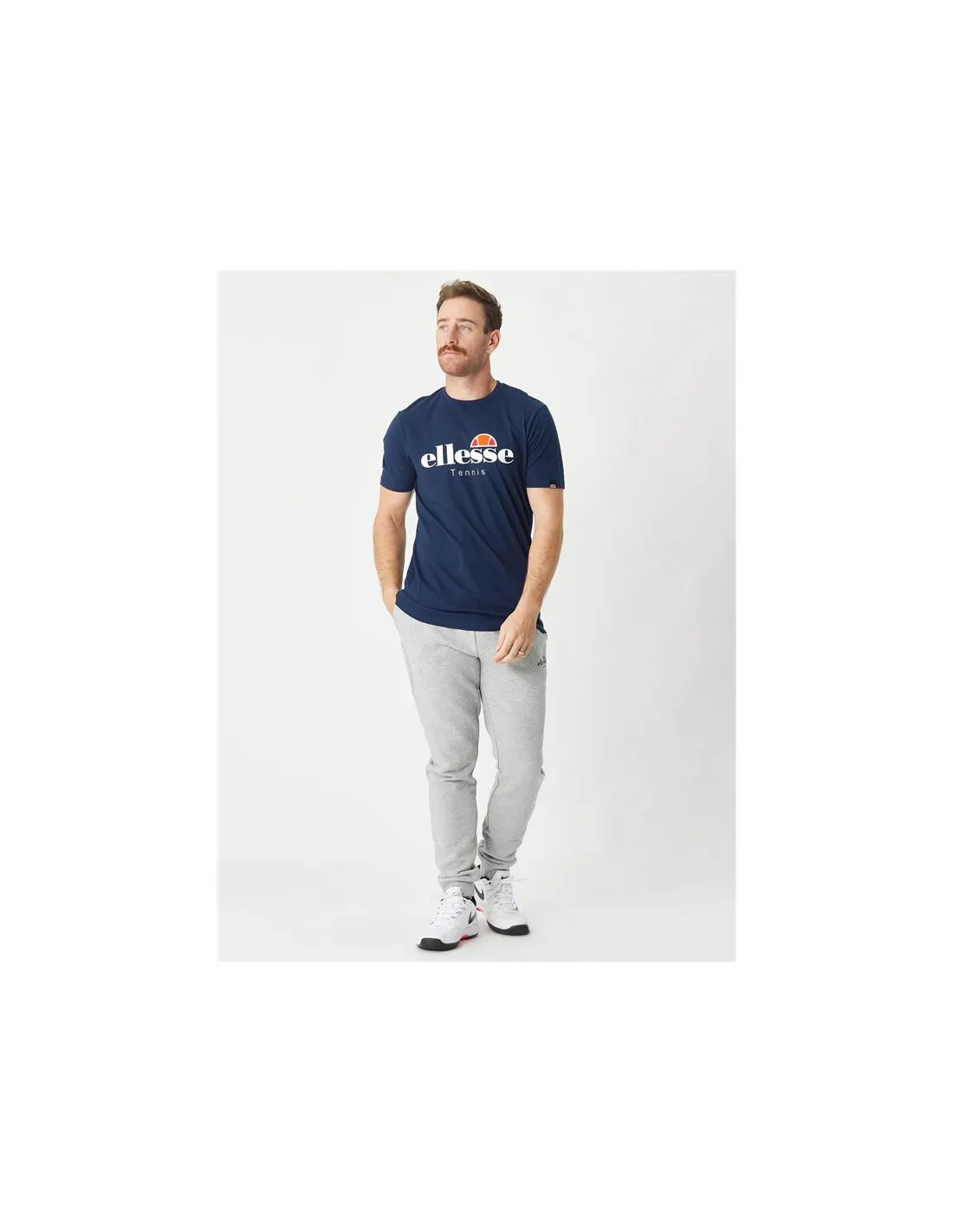 Ellesse Dritto Hombre Azul Camiseta