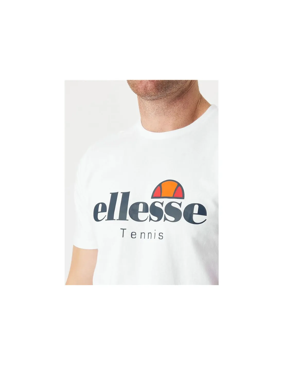 Ellesse Dritto Men's White T-shirt