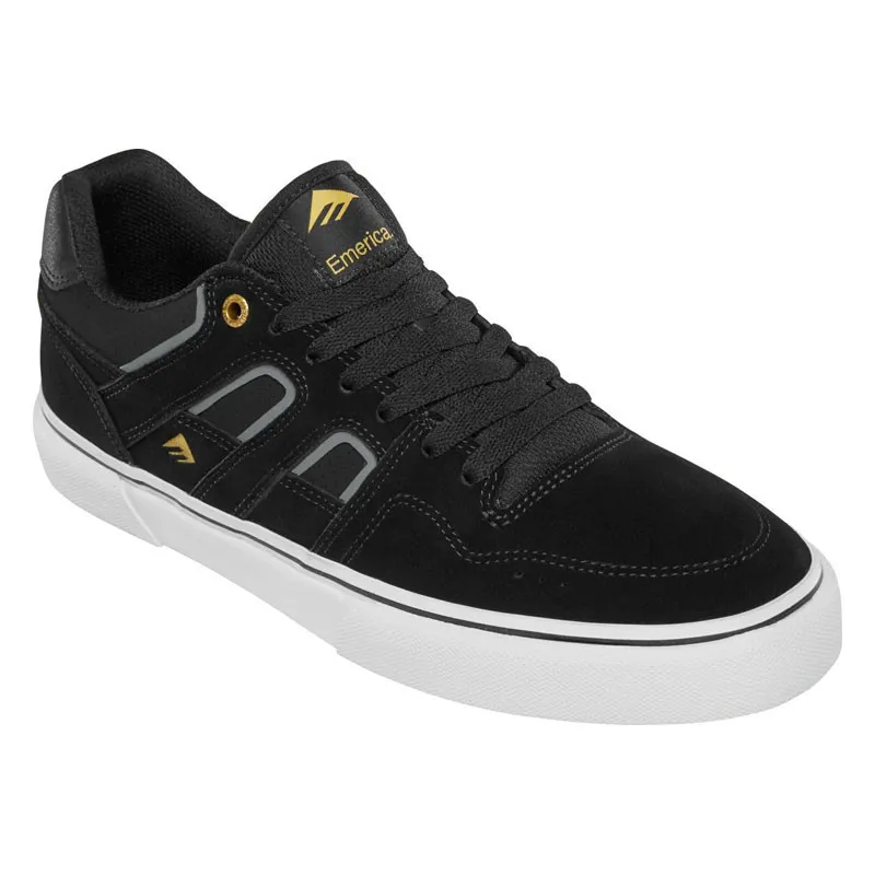 Emerica Tilt G6 Vulc Sneakers - Black White Gold