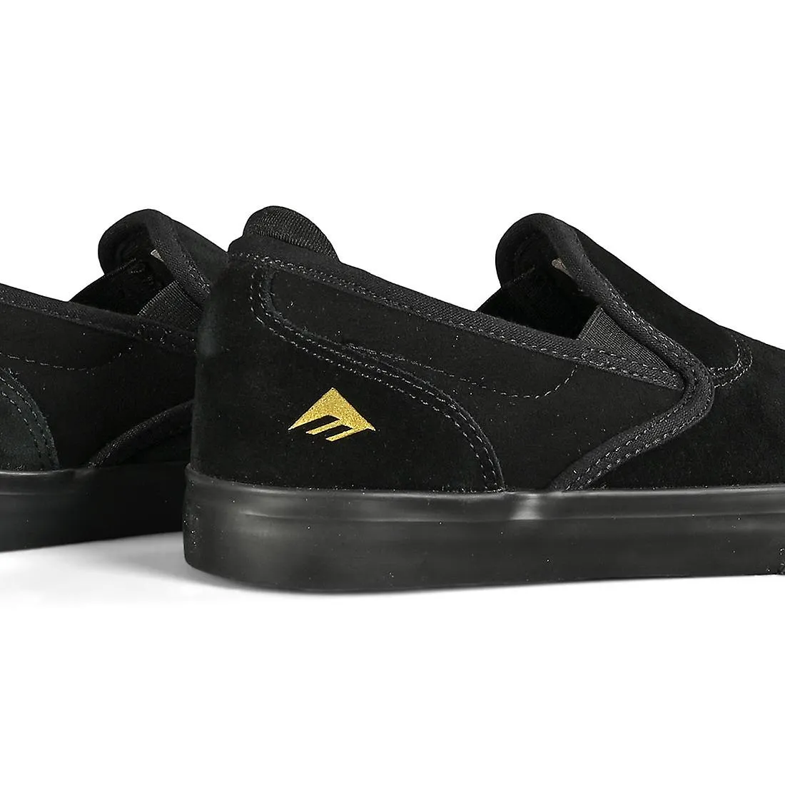 Emerica Wino G6 Slip-On Youth Skate Shoes - Black