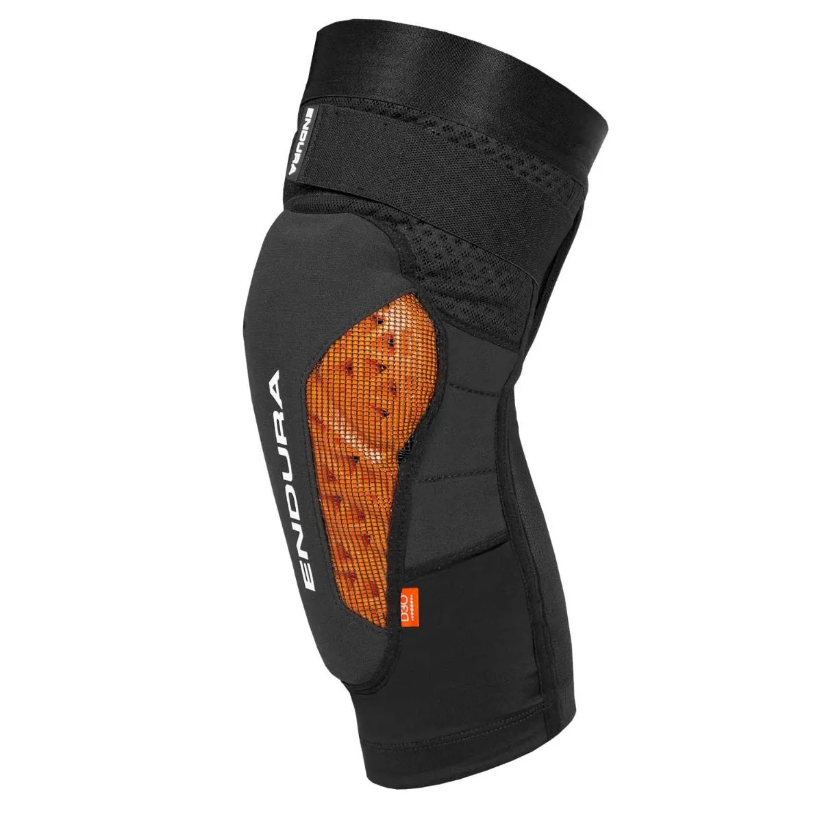 Endura MT500 Lite black cycling knee brace for men