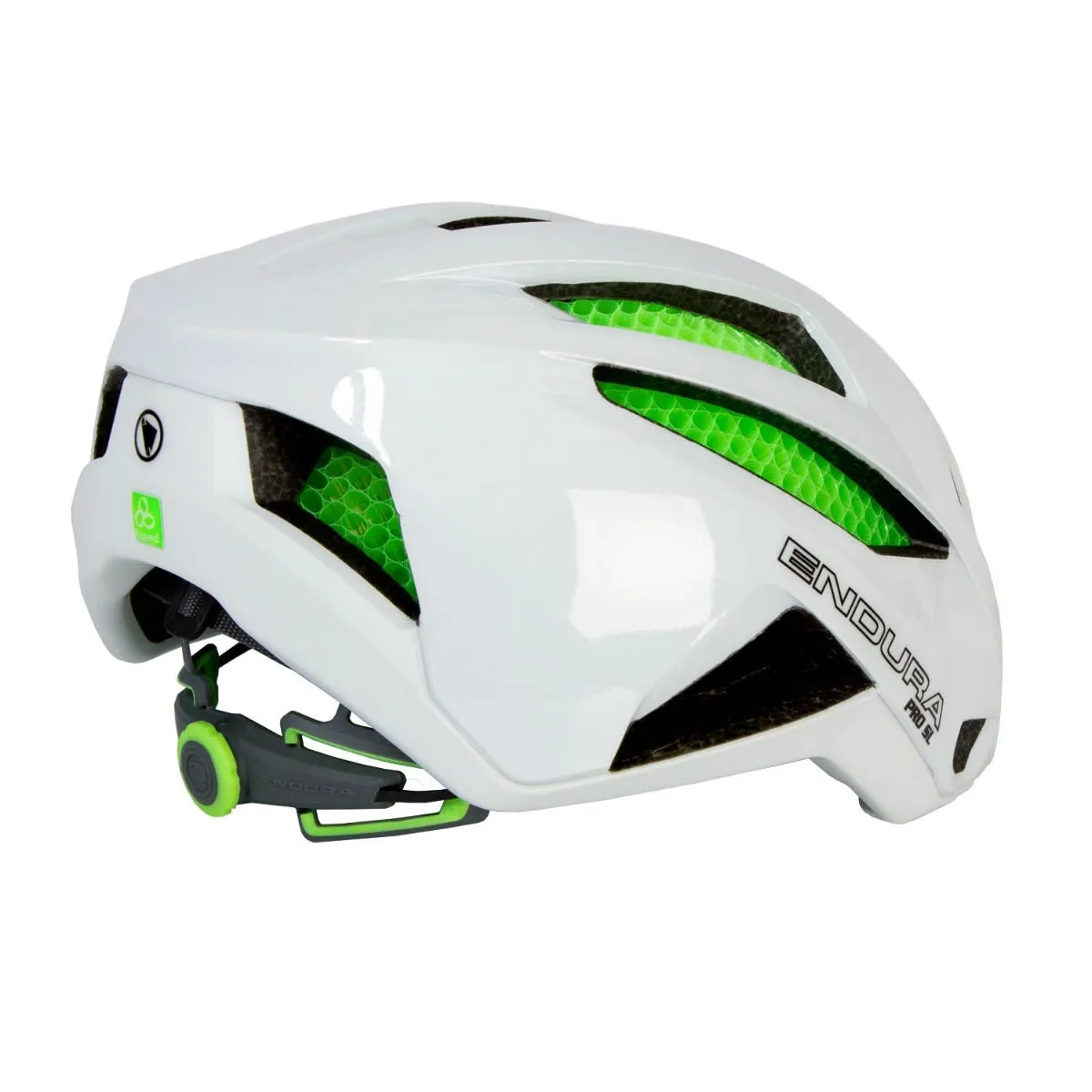 Endura Pro SL White Cycling Helmet for Men