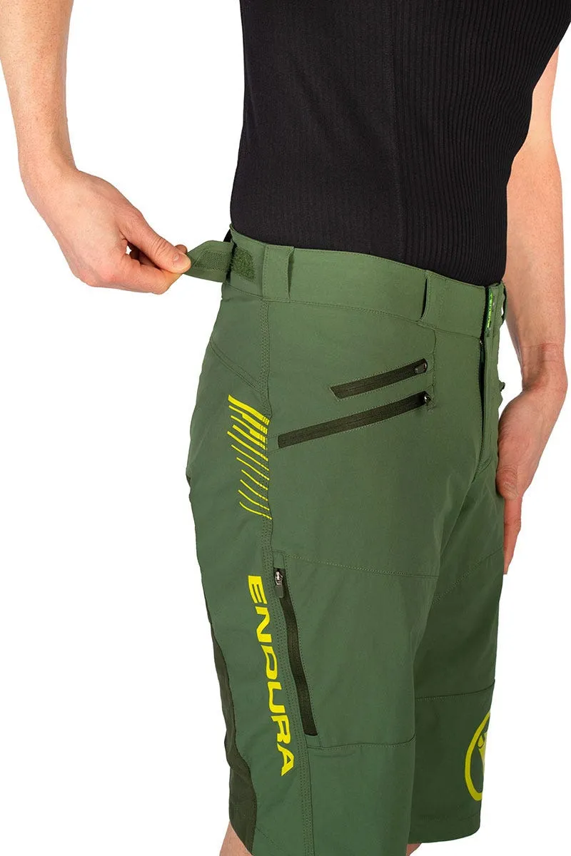 Endura SingleTrack II Verde - Short Ciclismo Hombre