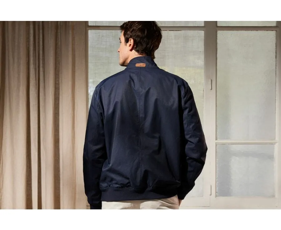 ERLAND Navy Mid Season Jacket - Shop Now