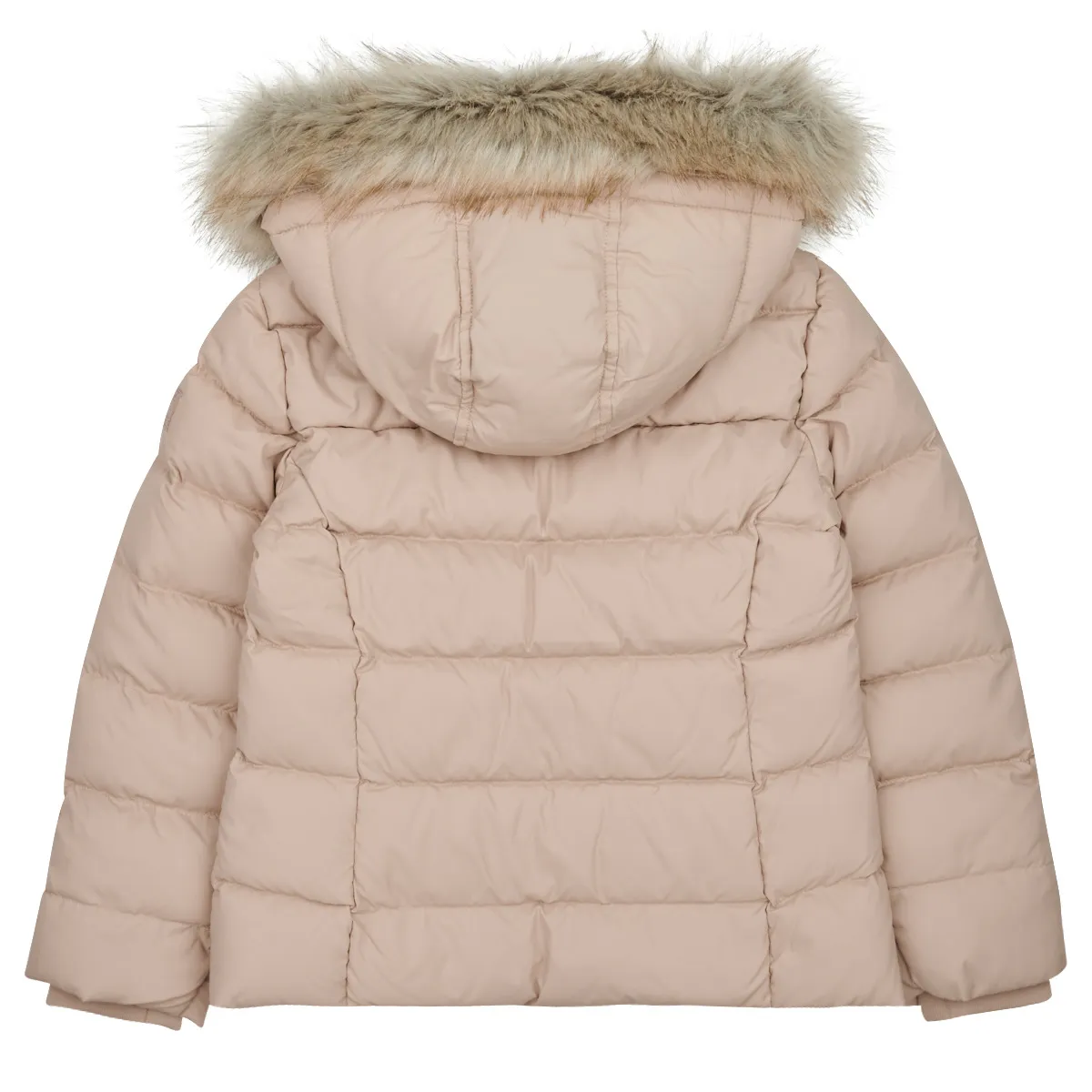 Essential Down Fur Hooded Jacket