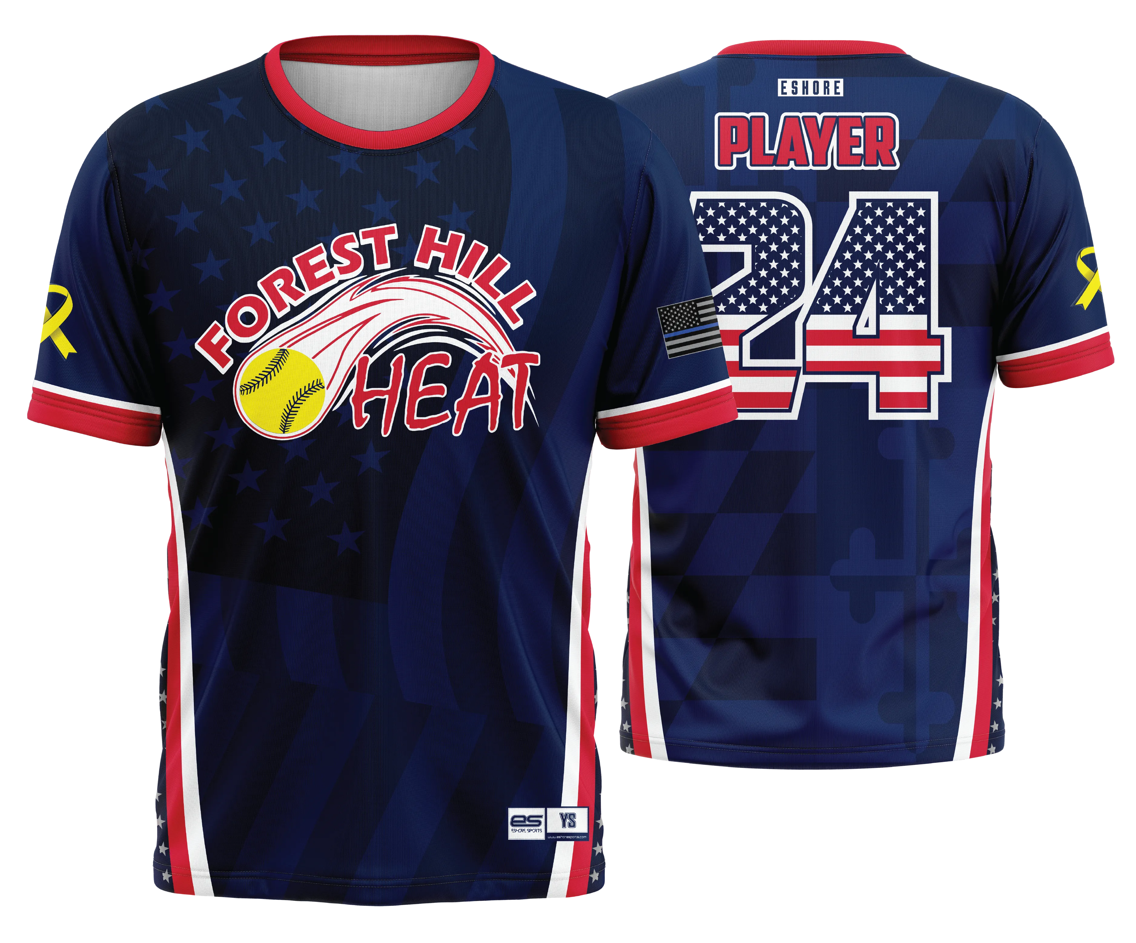 Forest Hill Heat FDS Jerseys