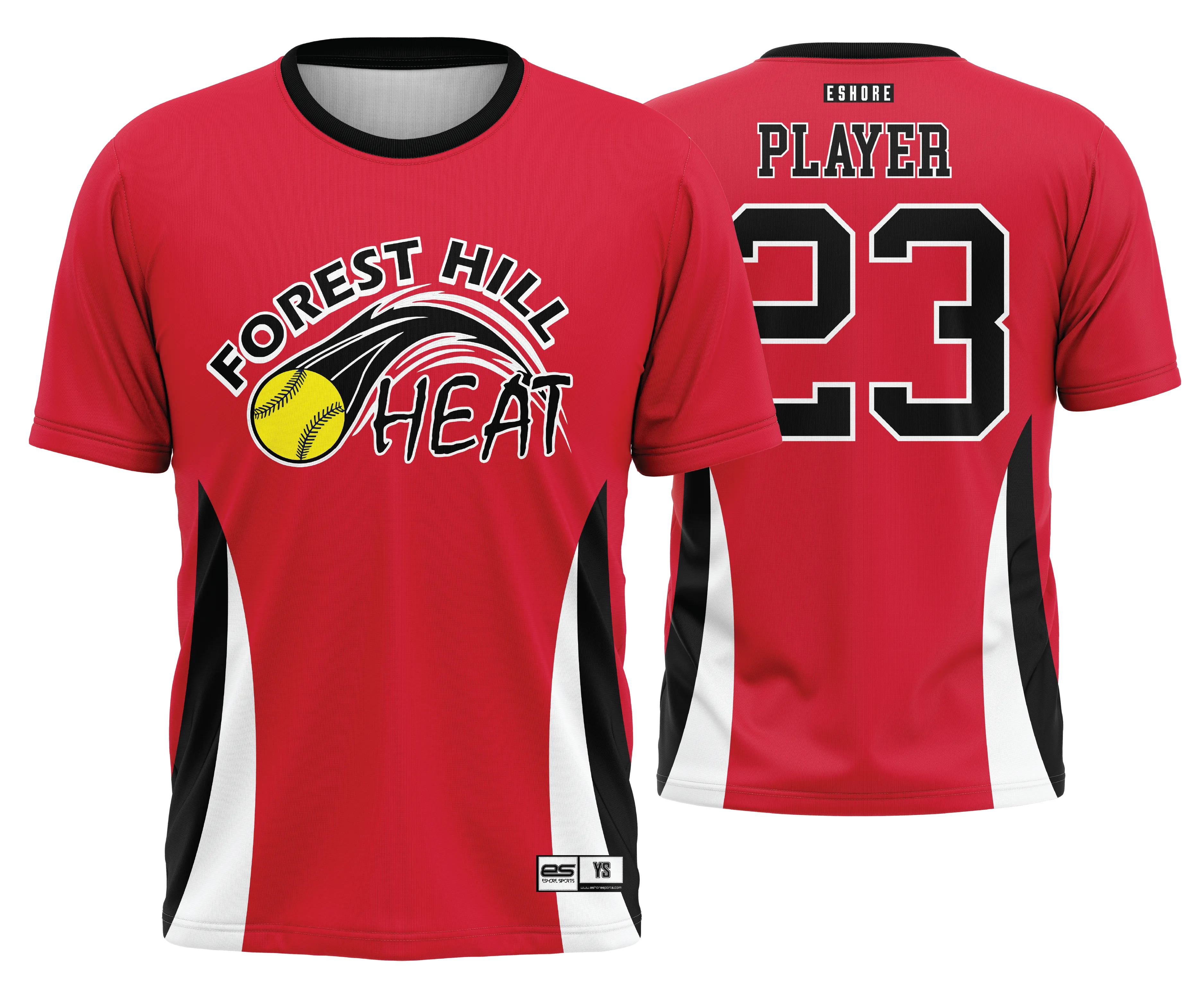 Forest Hill Heat FDS Jerseys