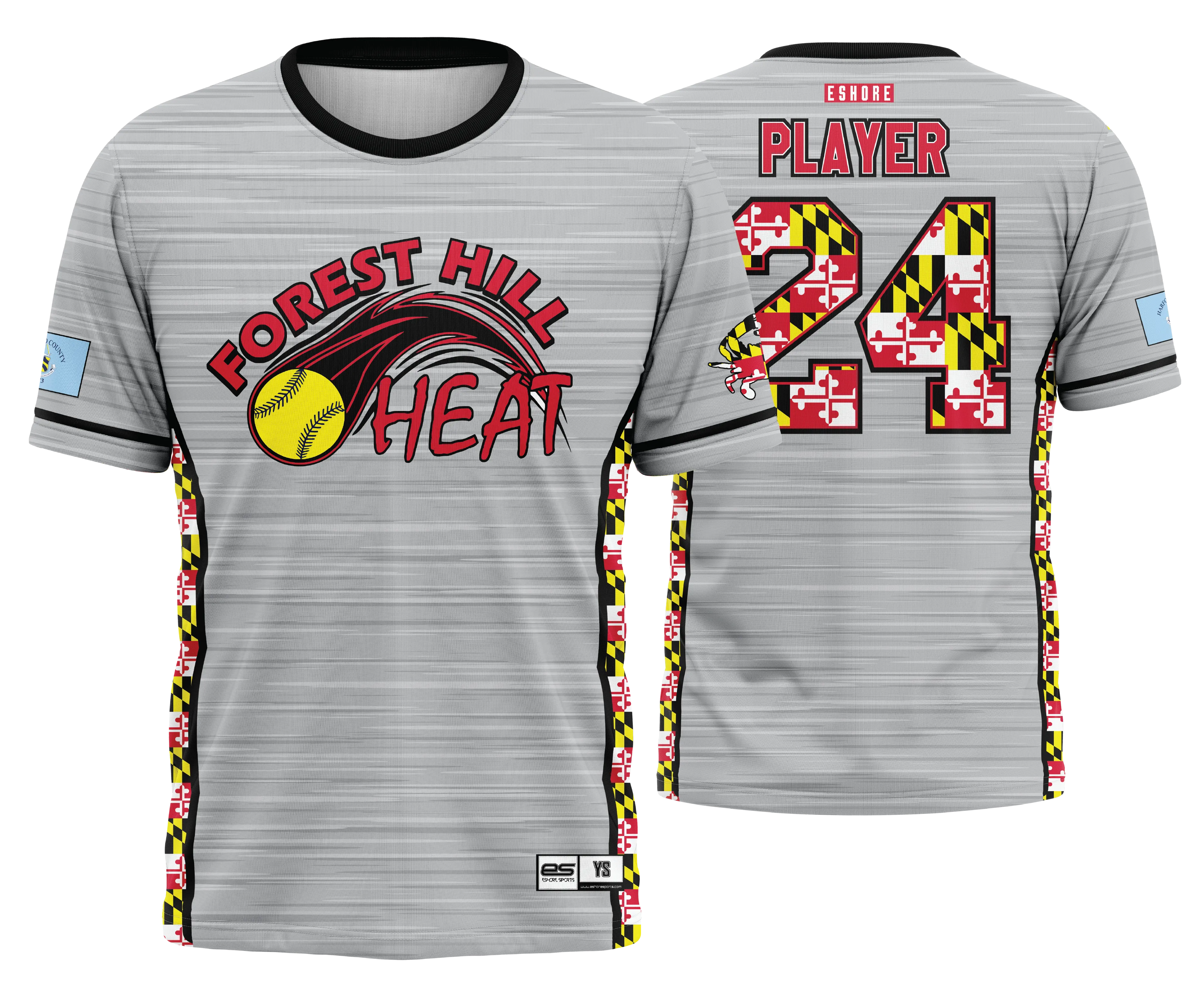 Forest Hill Heat FDS Jerseys