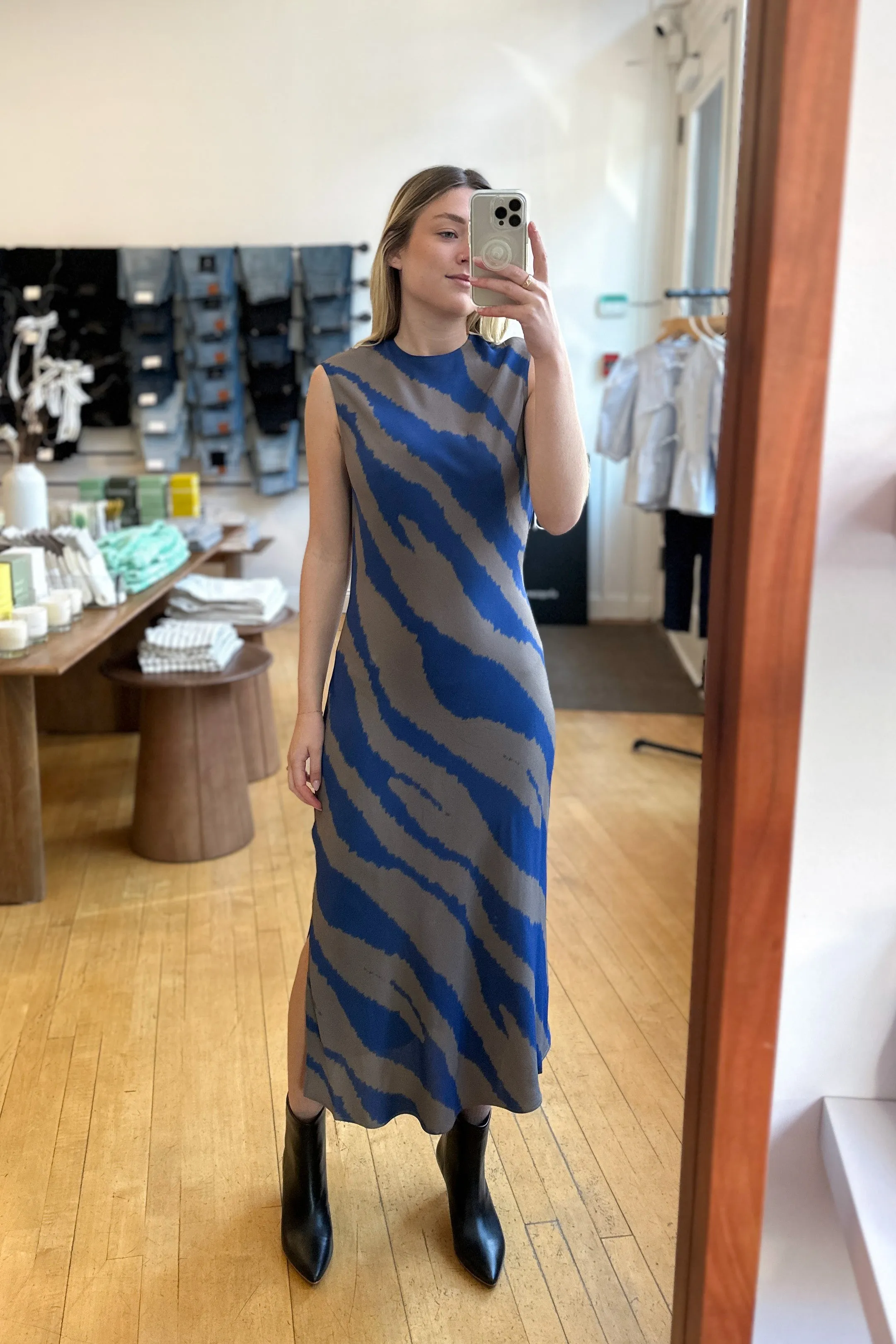 Forever Blue Maxi Dress