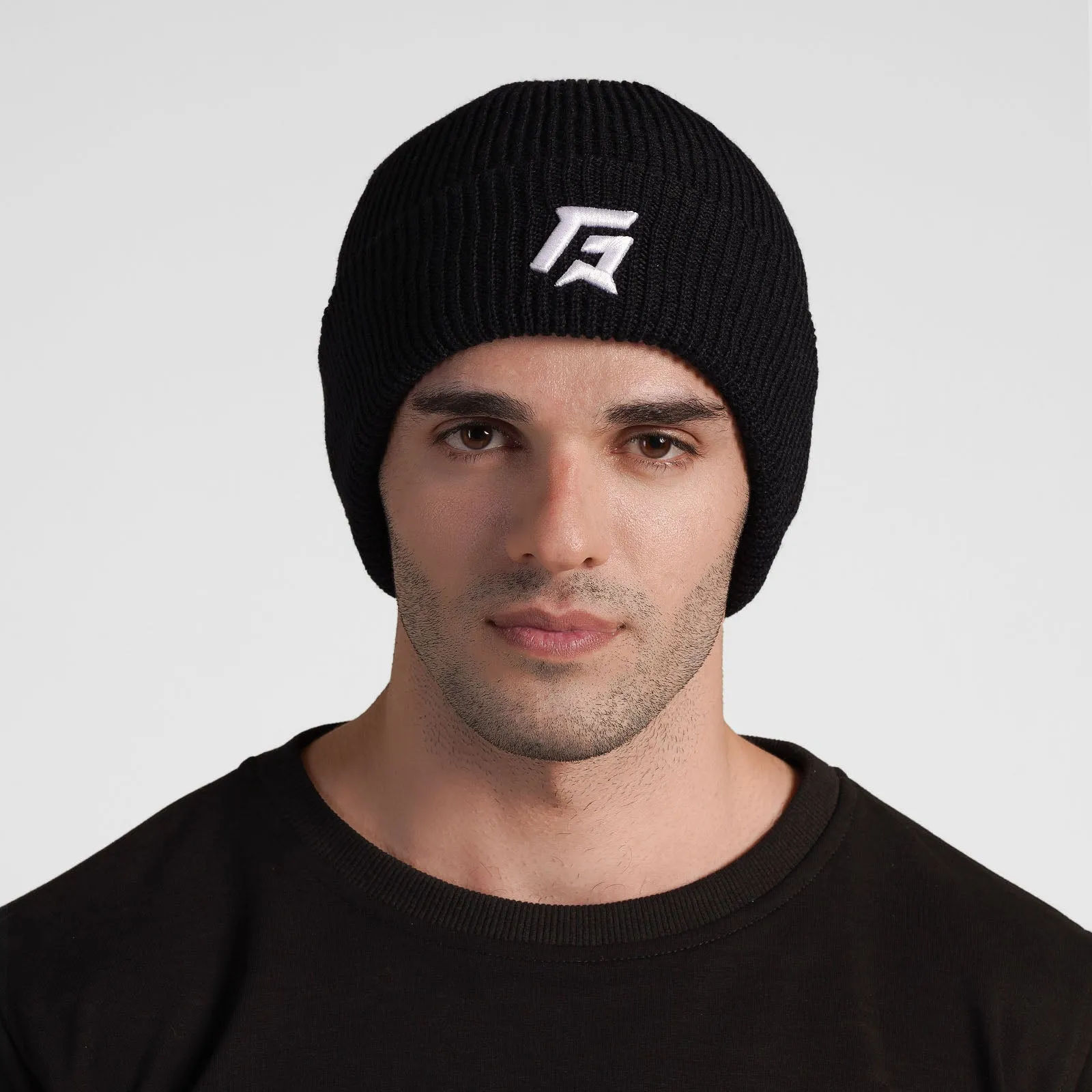 GA Plush Beanie (Black)