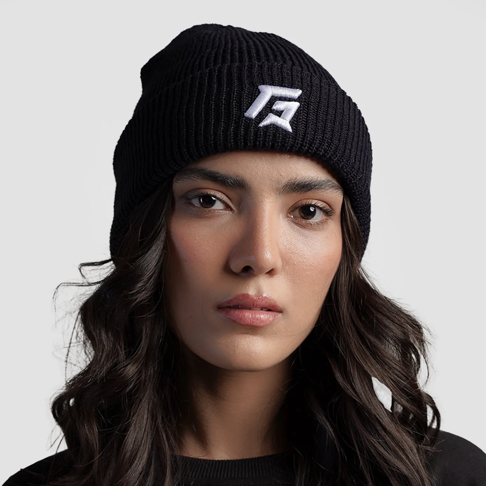 GA Plush Beanie (Black)