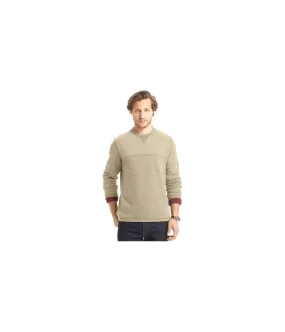 G.H. Bass & Co. Mens Sueded Fleece Sweatshirt, TW3