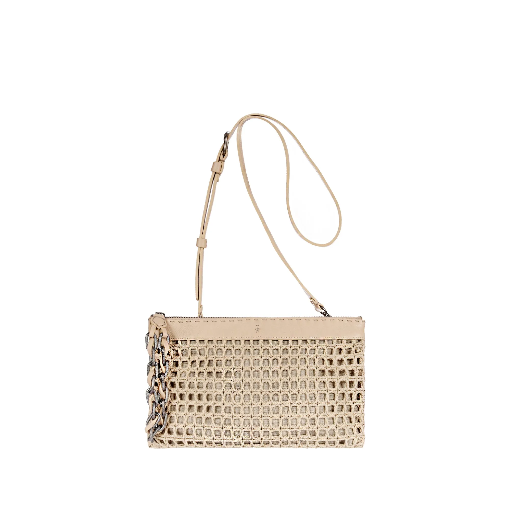 Google Result: Stylish Jewel Crochet Zip Clutch - Shop Now!