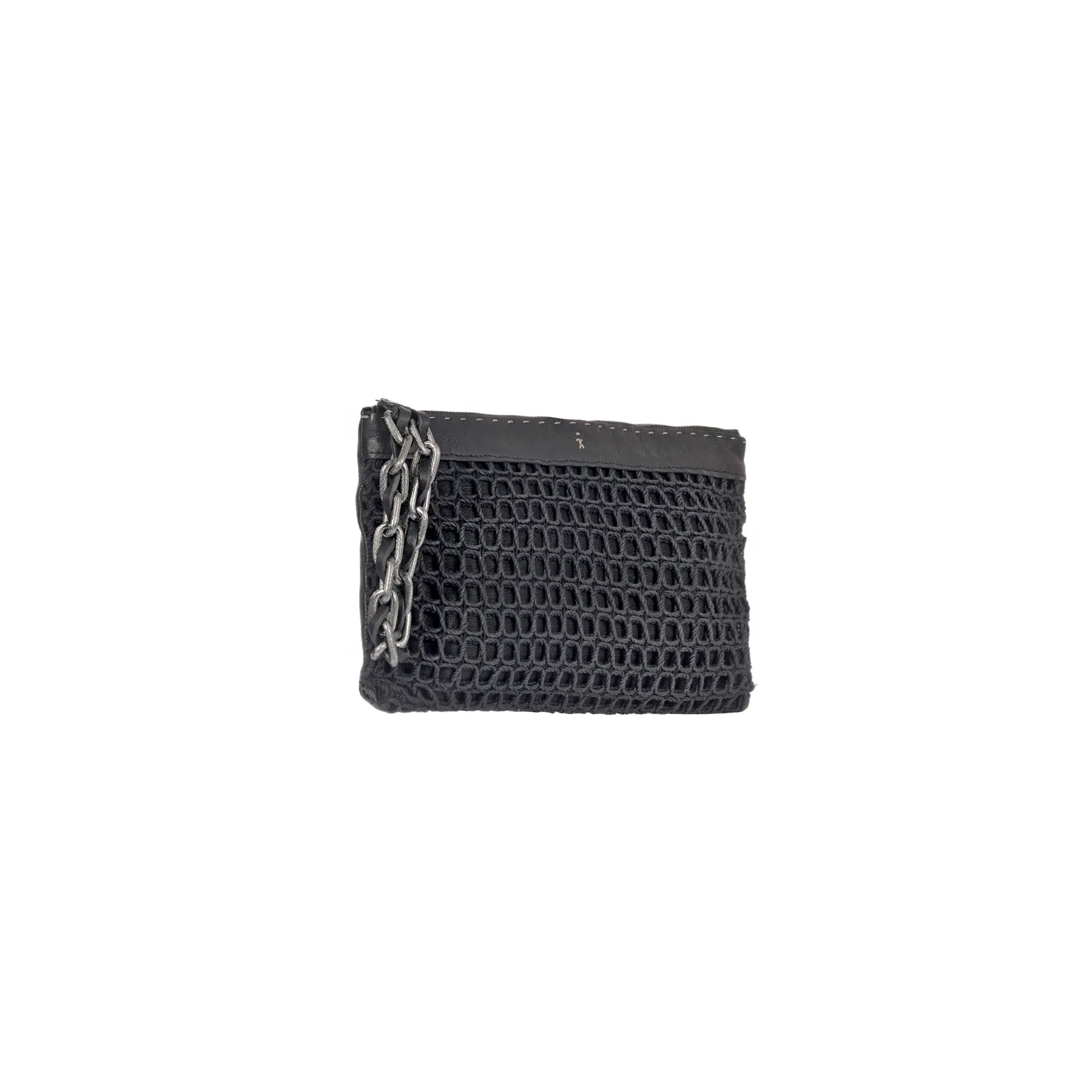 Google Result: Stylish Jewel Crochet Zip Clutch - Shop Now!