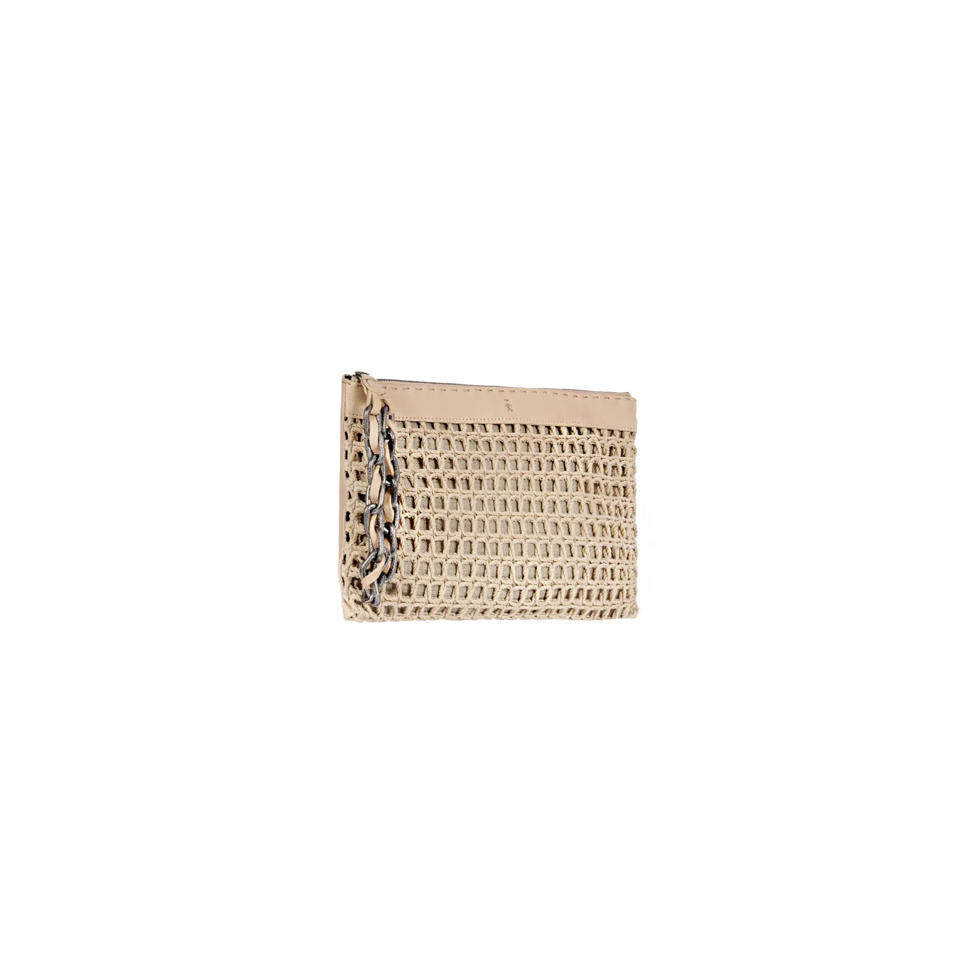 Google Result: Stylish Jewel Crochet Zip Clutch - Shop Now!