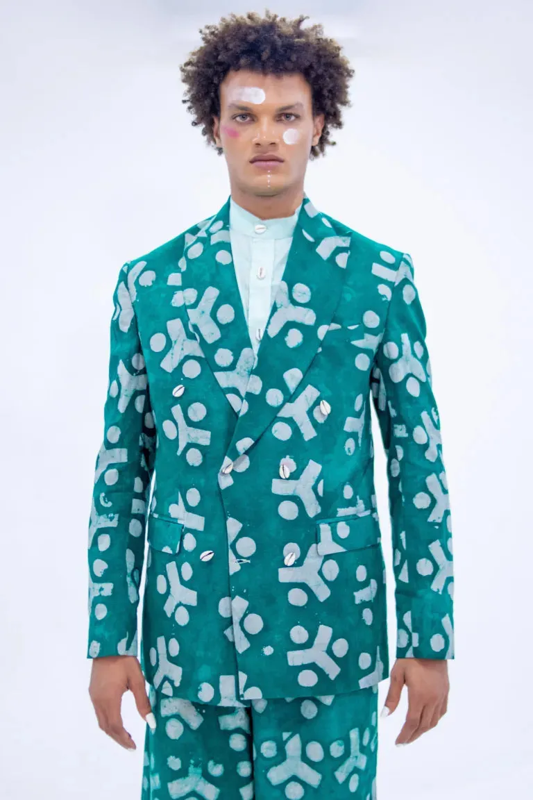 Green Ife blazer.