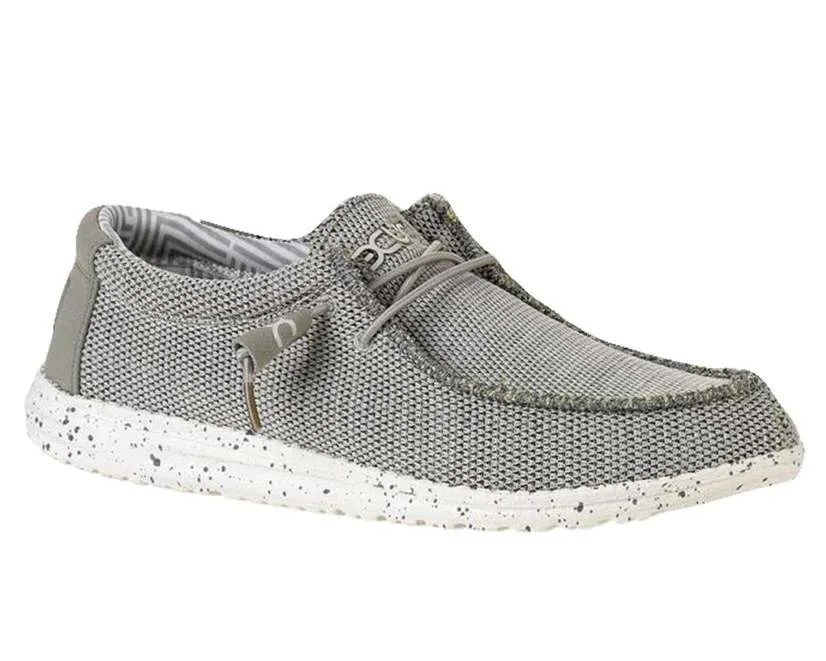 Hey Dude Men’s Wally Sox Shoes – Ash