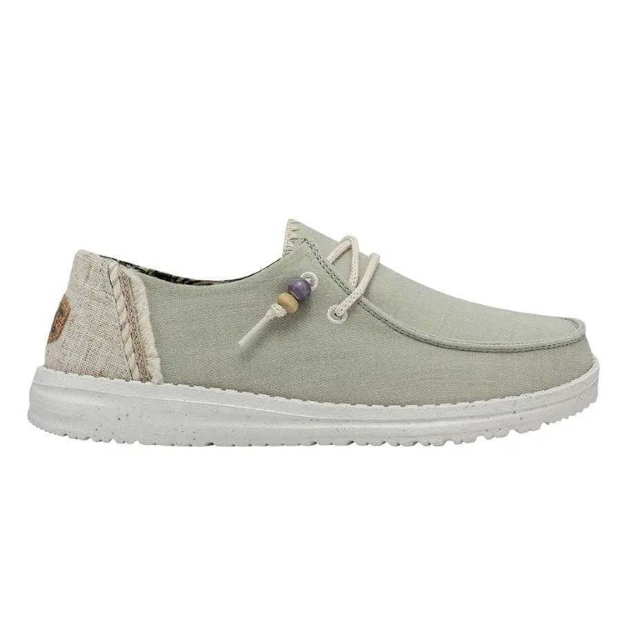 Hey Dude Women’s Wendy Fringe Shoes – Sage